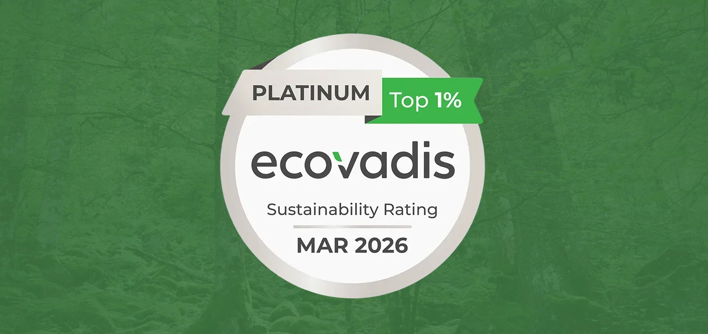 Ricoh awarded EcoVadis Platinum Rating for sustainability performance for second consecutive year