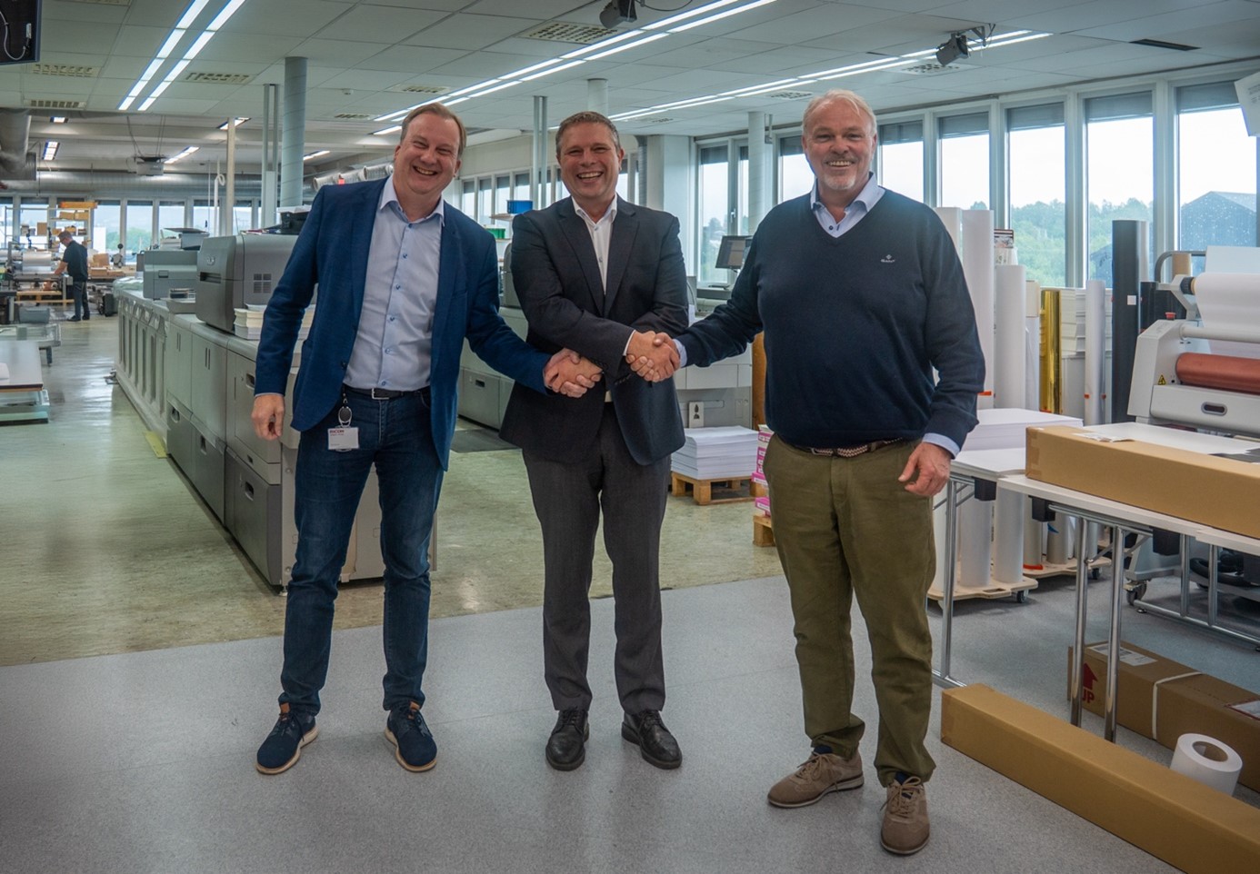 Merkur Grafisk investerer i tre Ricoh Pro C9500 – styrker satsingen på bærekraft og fremtidsrettet produksjon.